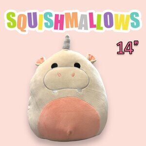 Squishmallows Hazley The Hippocorn 14" Stuffed Plush